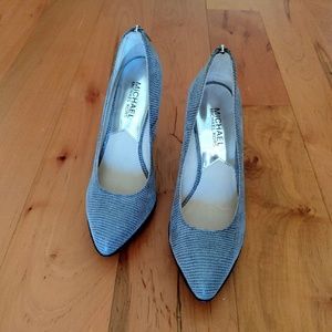 Michael Kors Gray Pumps - Size 6